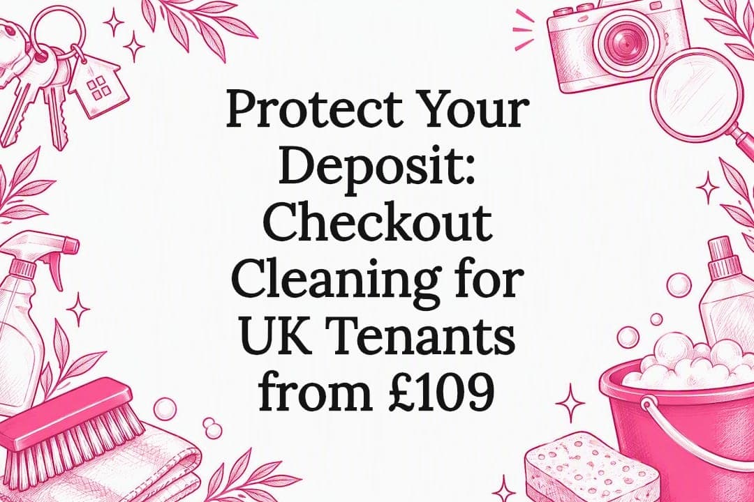 Protect Your Deposit: Checkout Cleaning for UK Tenants from £109