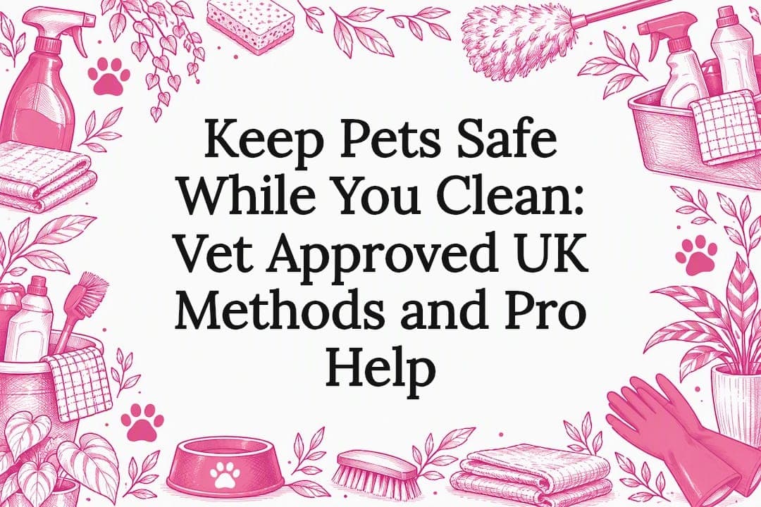Keep Pets Safe While You Clean: Vet Approved UK Methods and Pro Help