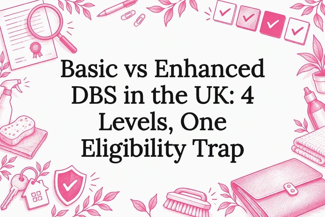 Basic vs Enhanced DBS in the UK: 4 Levels, One Eligibility Trap