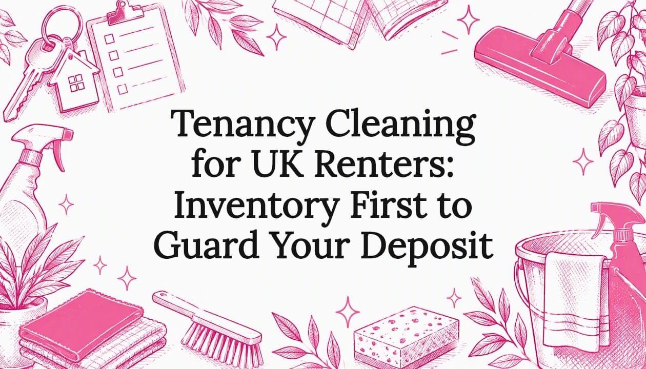 Tenancy Cleaning for UK Renters: Inventory First to Guard Your Deposit