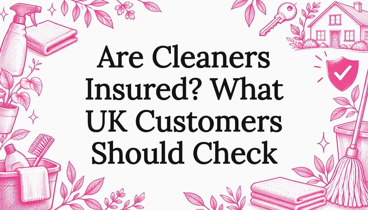 Are Cleaners Insured? What UK Customers Should Check